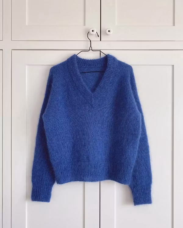 Stockholm Sweater V-neck - Petiteknit