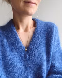 Stockholm Sweater V-neck - Petiteknit
