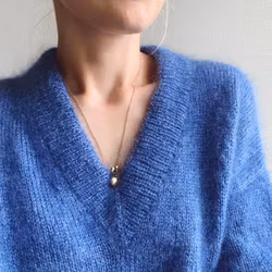 Stockholm Sweater V-neck - Petiteknit