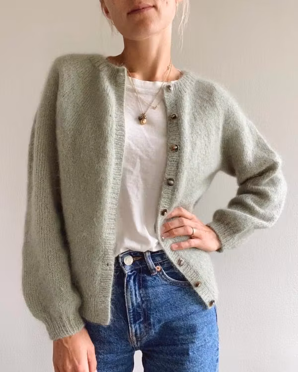 Novice Cardigan - Mohair Edition - Petiteknit