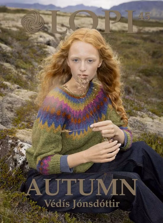 Istex mönsterbok Lopi nr 45 Autumn (engelska)