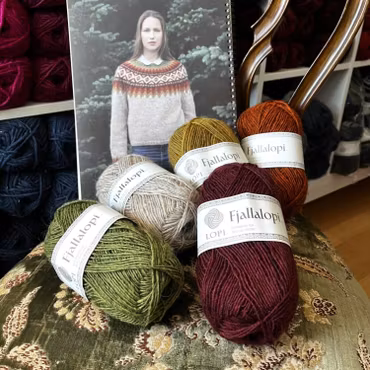 Garnkit Góa sweater KAL - orginalfärger