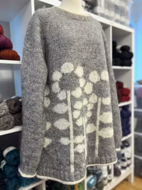 Garn/mönsterkit Leena sweater - Marita Clementz