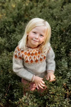 Sisu Knitwear - Cloudberry (Multebær) Sweater mini (PDF)