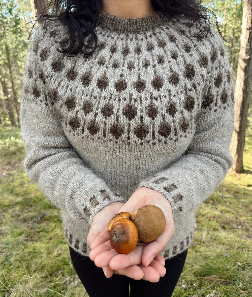 Sisu Knitwear - Acorn (Eikenøtt) Sweater (PDF)