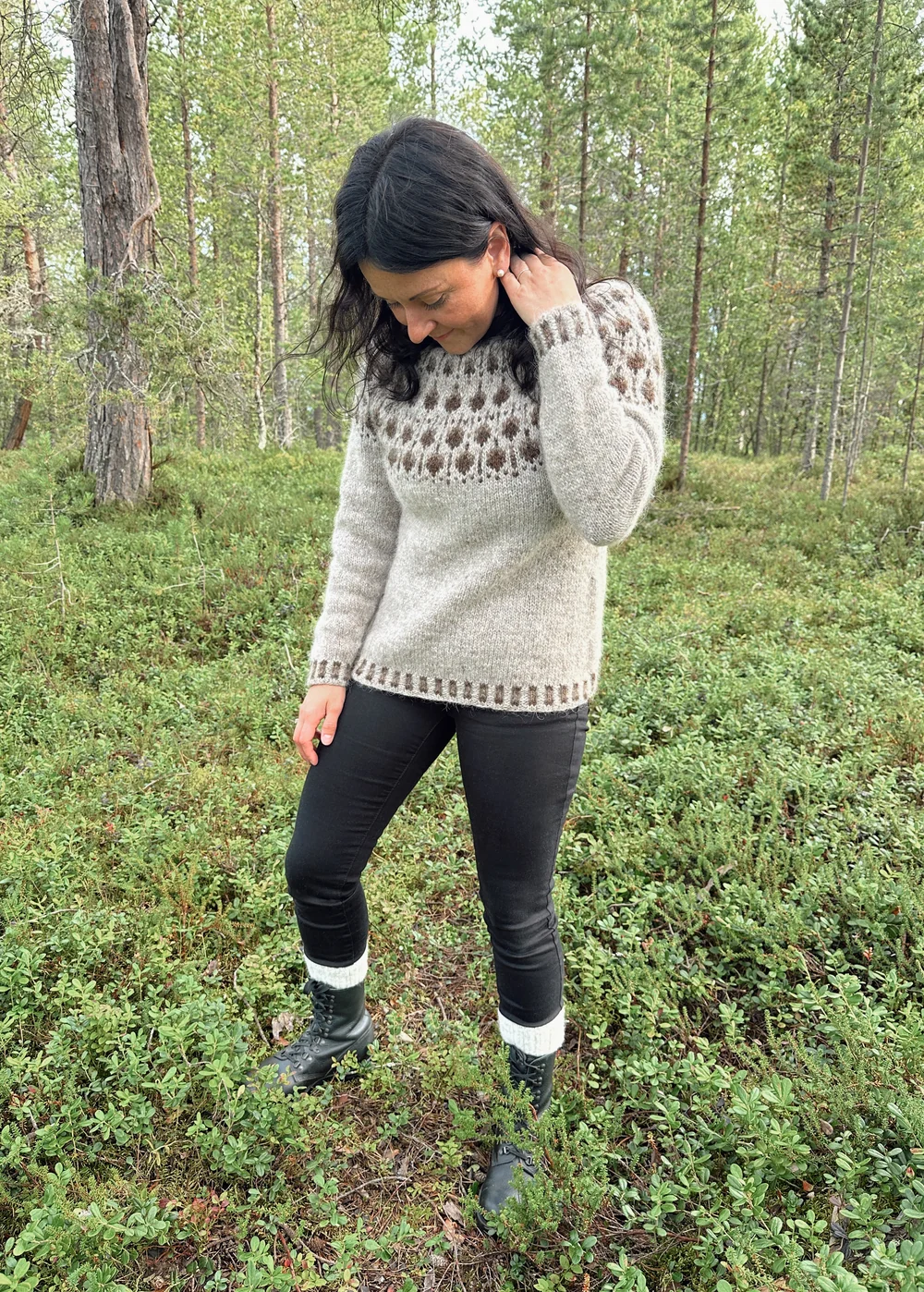 Sisu Knitwear - Acorn (Eikenøtt) Sweater (PDF)
