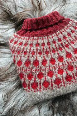 Sisu Knitwear - Lingonberry (Tyttebær) Sweater (PDF)