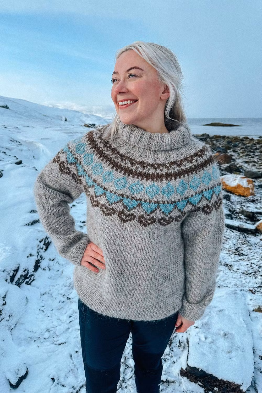 Sisu Knitwear - Sierra Vinter Sweater (PDF)
