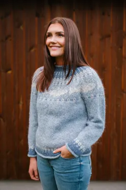 Sisu Knitwear - Lohi Sweater top down (PDF)