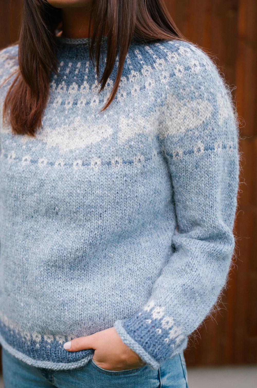 Sisu Knitwear - Lohi Sweater top down (PDF)