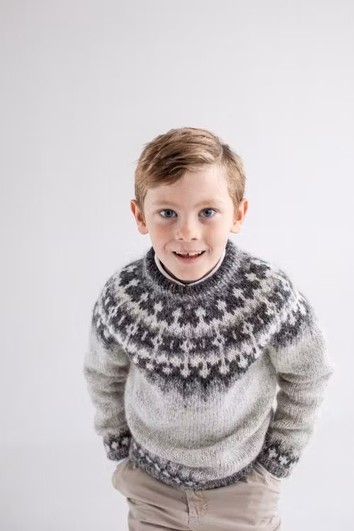 Kopia Kastali sweater KAL garnkit - barn