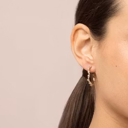 CAPELLA HOOPS EARRINGS – CRYSTAL