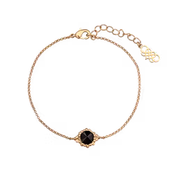 MISS BONNIE BRACELET – JET (GOLD)