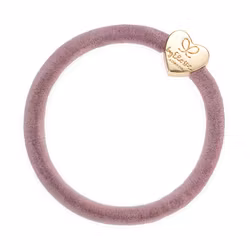 Velvet Gold Heart  Champagne Pink
