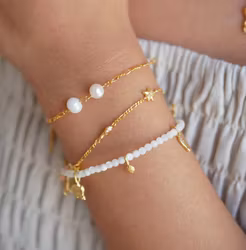 ENAMEL BRACELET PERLA FIGARO