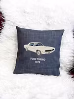 Ford Torino 1970, kuddfodral mörkgrå