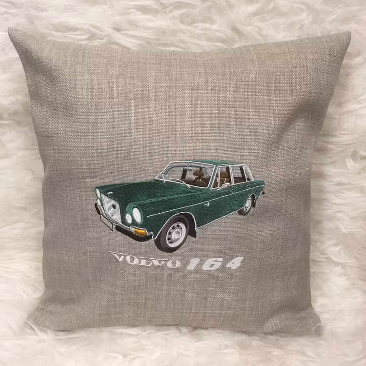 Volvo 164, 1971, kuddfodral beige