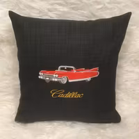 Cadillac Biarritz, 1959, kuddfodral mörkgrå
