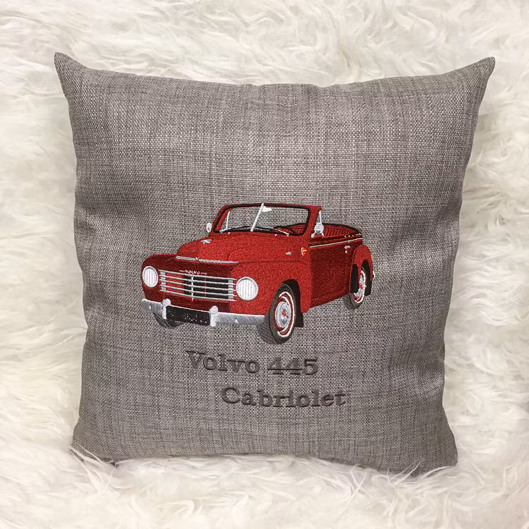 Volvo 445 C, kuddfodral ljusgrå