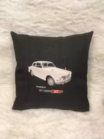 Volvo Amazon 123GT 1967 med eget registreringsnummer. Kuddfodral mörkgrå.