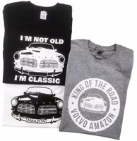 Svart "Old Classic Amazon", vit "Amazonfront" och grå "King of the road"