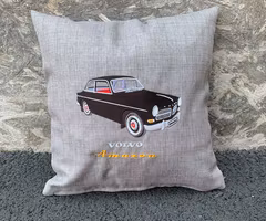 Volvo Amazon 2D, 1964, kuddfodral beige