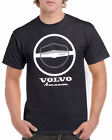 T-shirt herr: Volvo Amazon-ratt