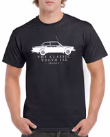 T-shirt herr: The Classic Volvo 142