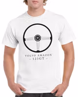 T-shirt herr: Volvo Amazon 123 GT