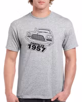 T-shirt herr: Chrysler 1957
