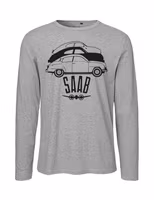 T-shirt LS herr: SAAB evolution