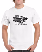 T-shirt herr: 1959 Cadillac