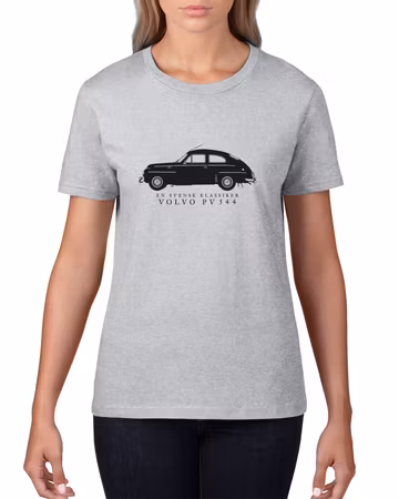 T-shirt dam: En Svensk klassiker Volvo PV 544