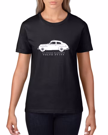 T-shirt dam: En Svensk klassiker Volvo PV 544