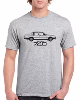 T-shirt herr: Volvo 740