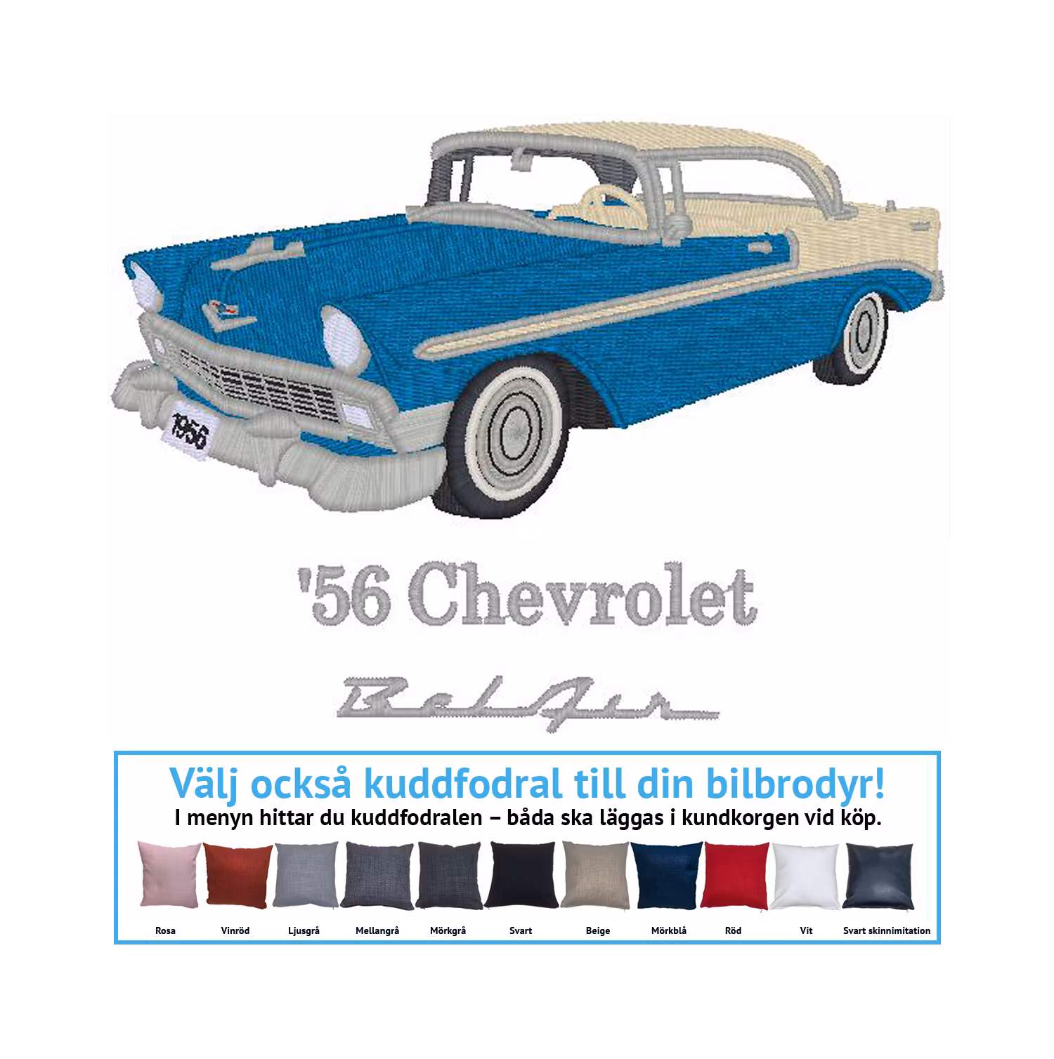 Chevrolet  2D HT Bel Air, 1956