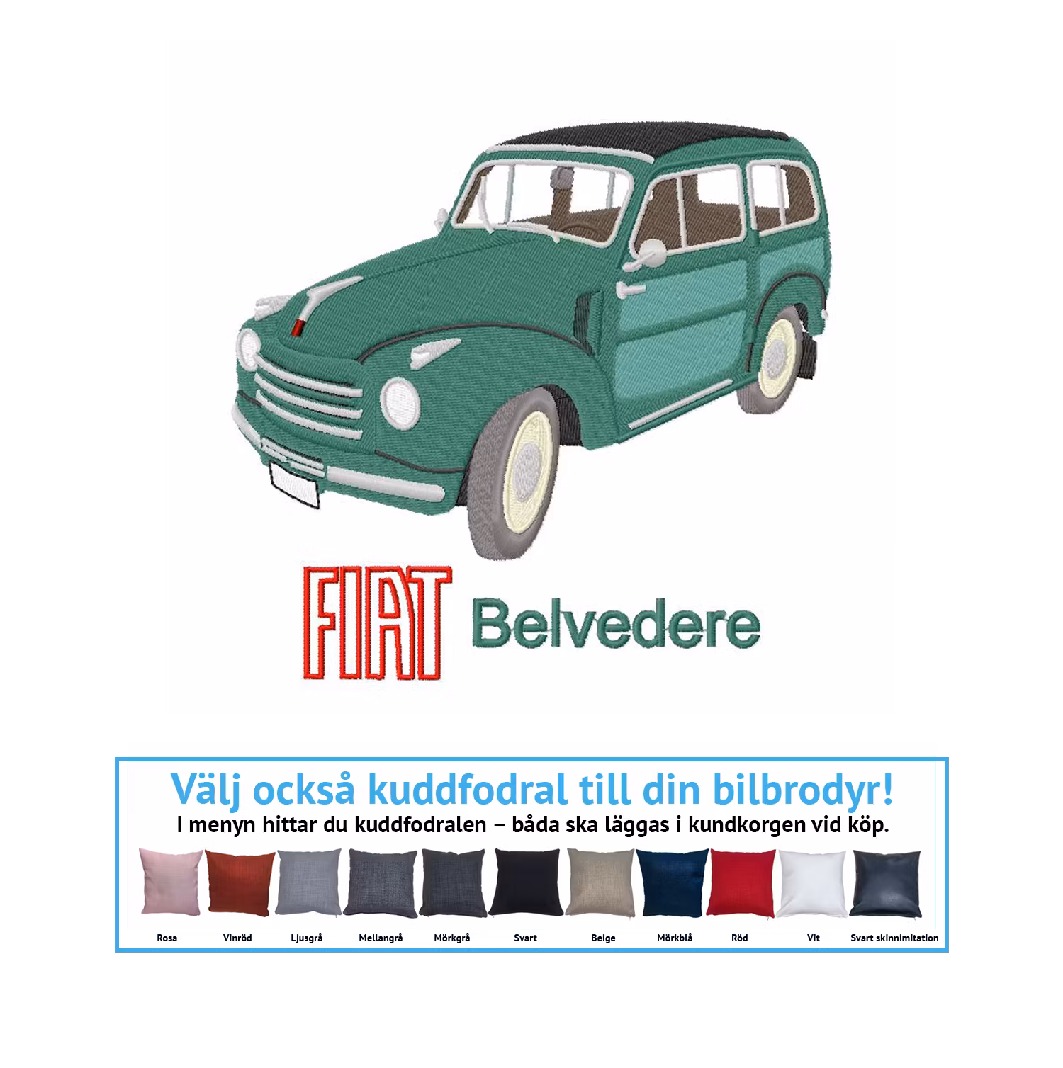 Fiat 500 Belvedere, 1954