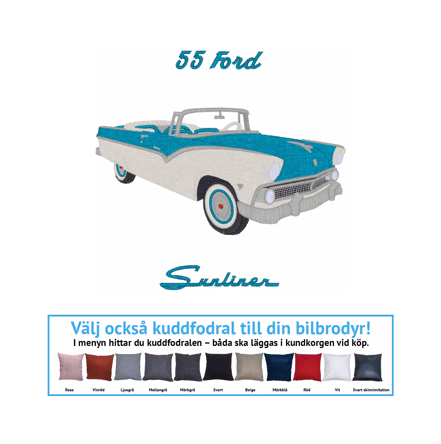 Ford Sunliner, 1955