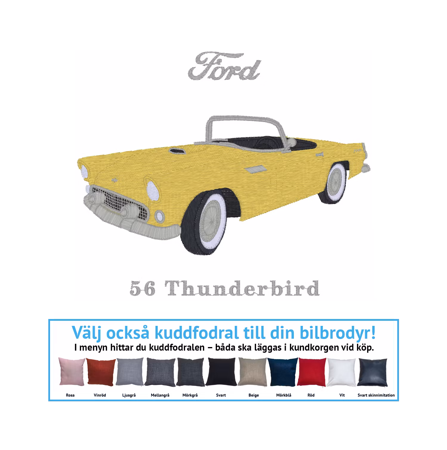 Ford Thunderbird, 1955