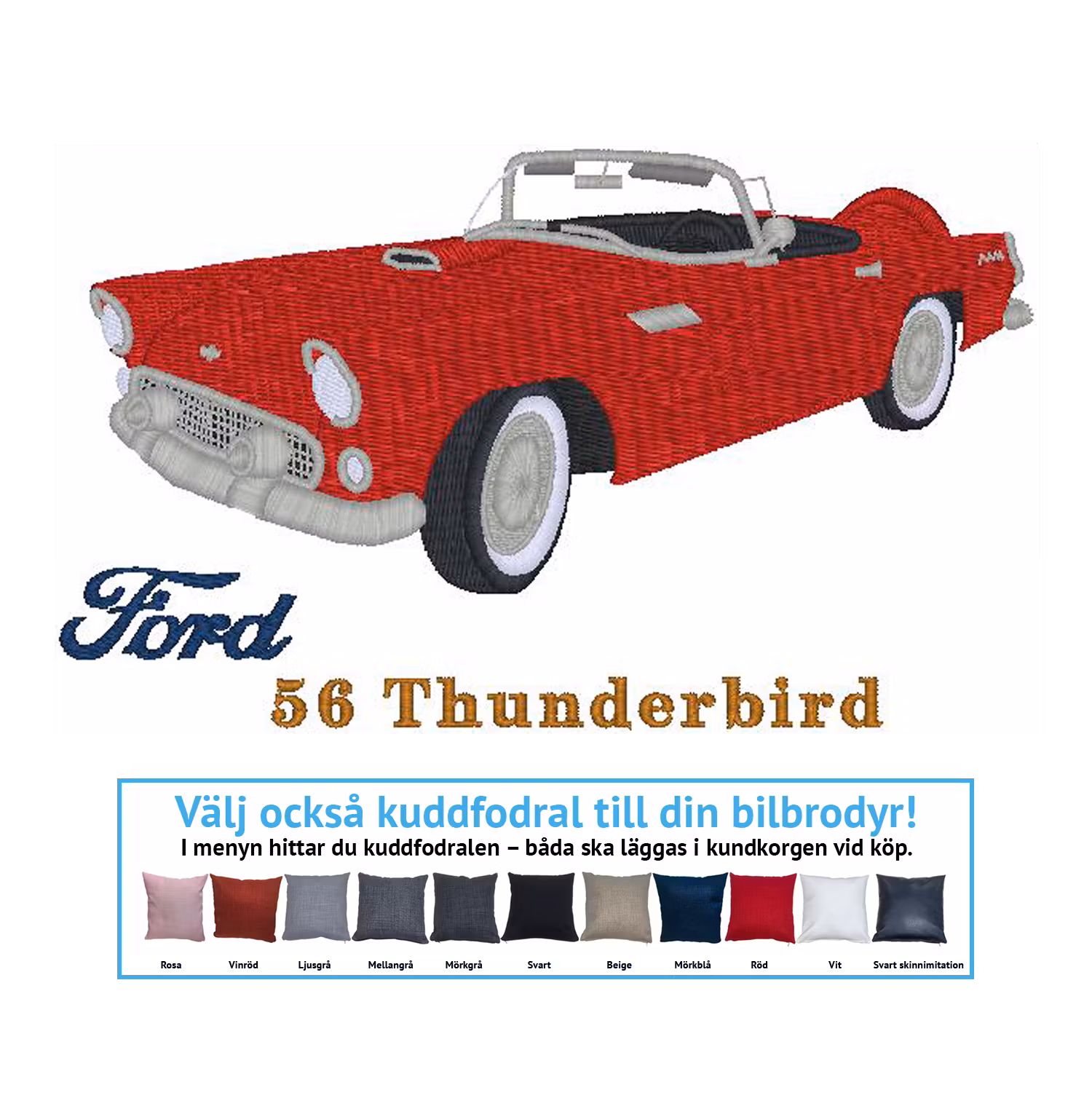 Ford Thunderbird, 1956
