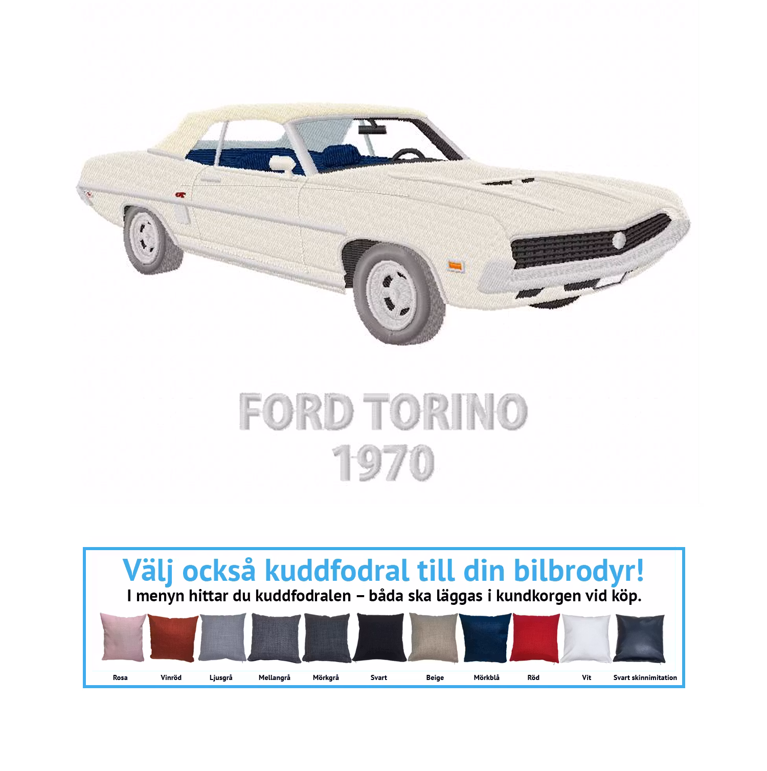Ford Torino cab, 1970