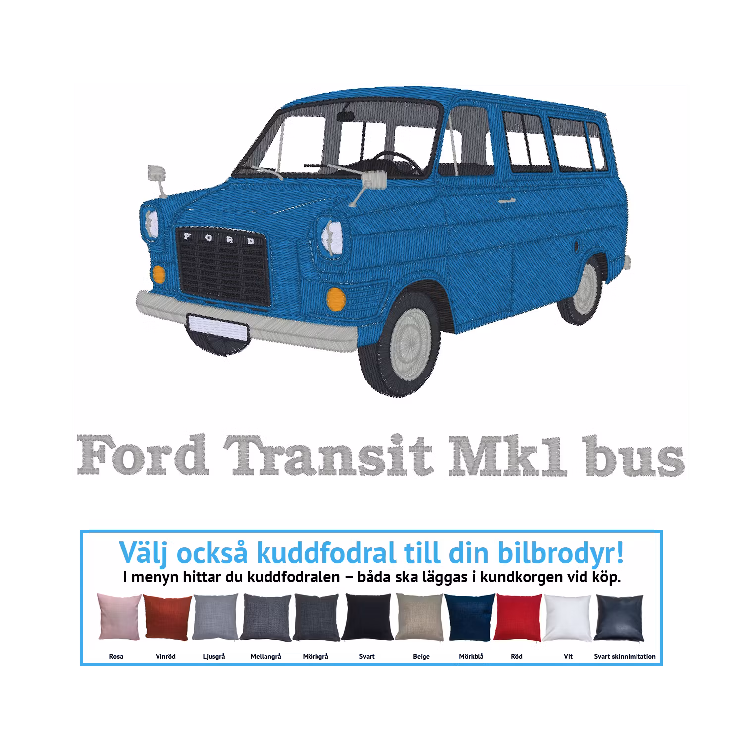 Ford Transit Mk1 bus, 1965