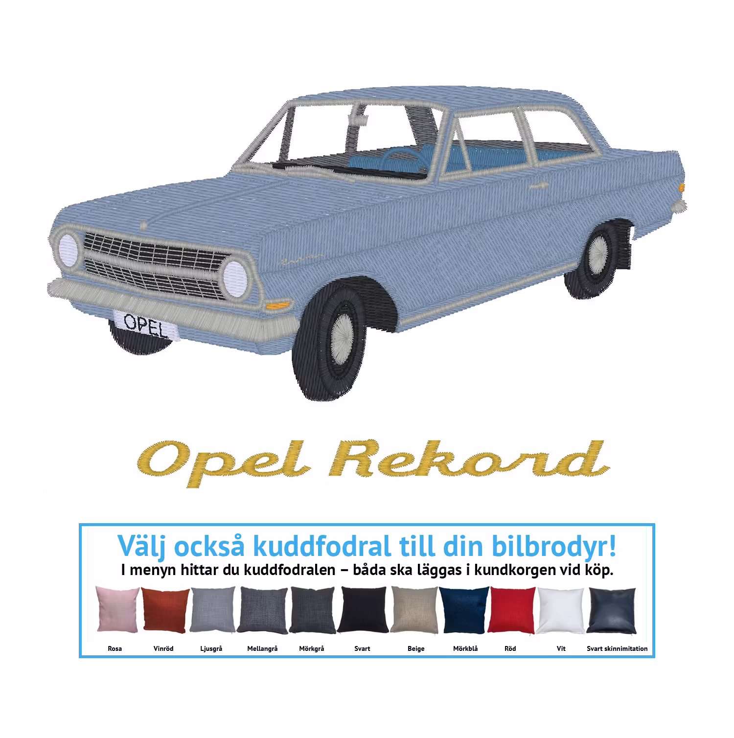 Opel Rekord 2d, 1964