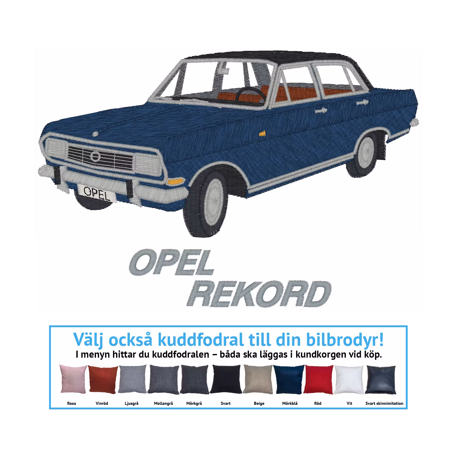 Opel Rekord 4D, 1964
