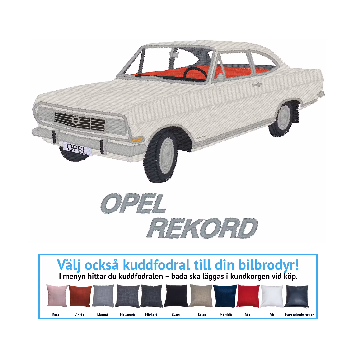 Opel Rekord Coupe, 1966