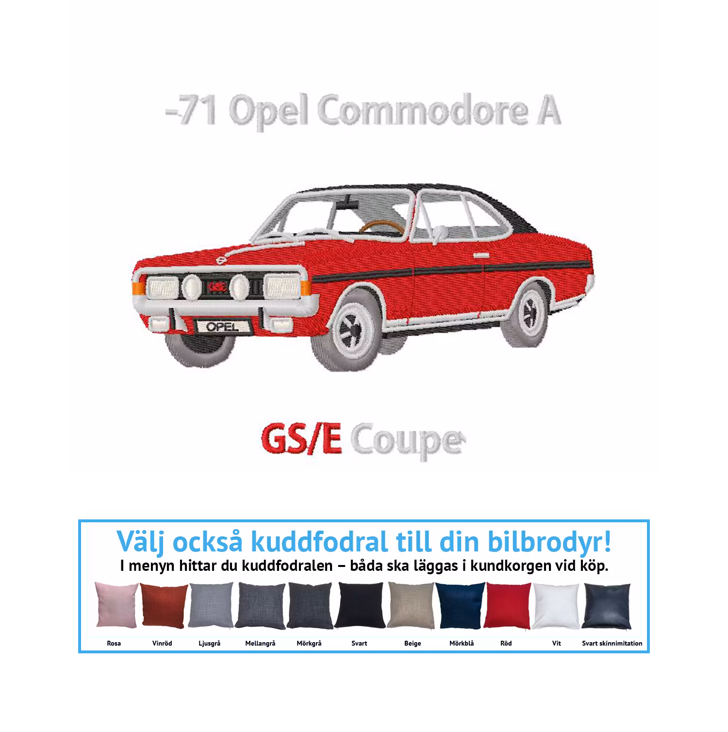 Opel Commodore A GSE Coupé, 1971