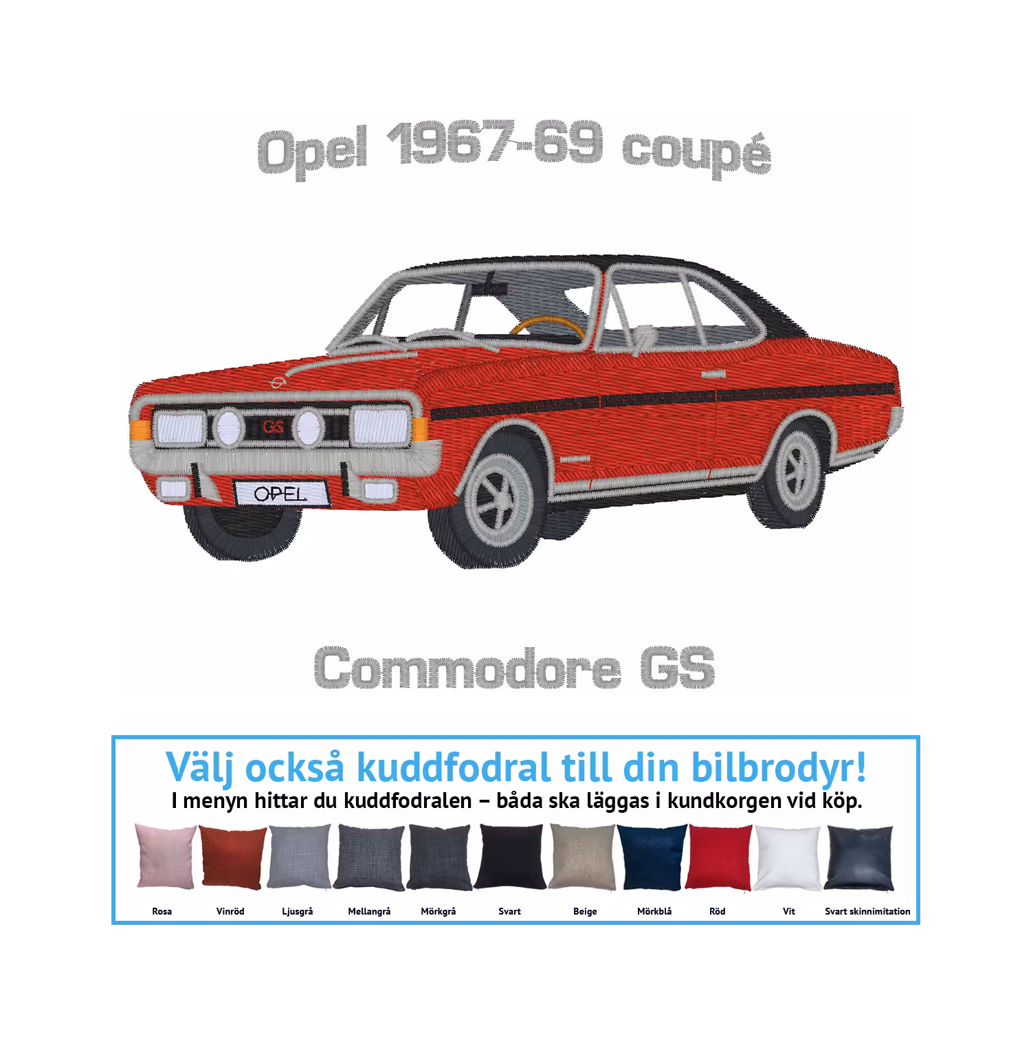 Opel Commodore GS Coupe,1967-69