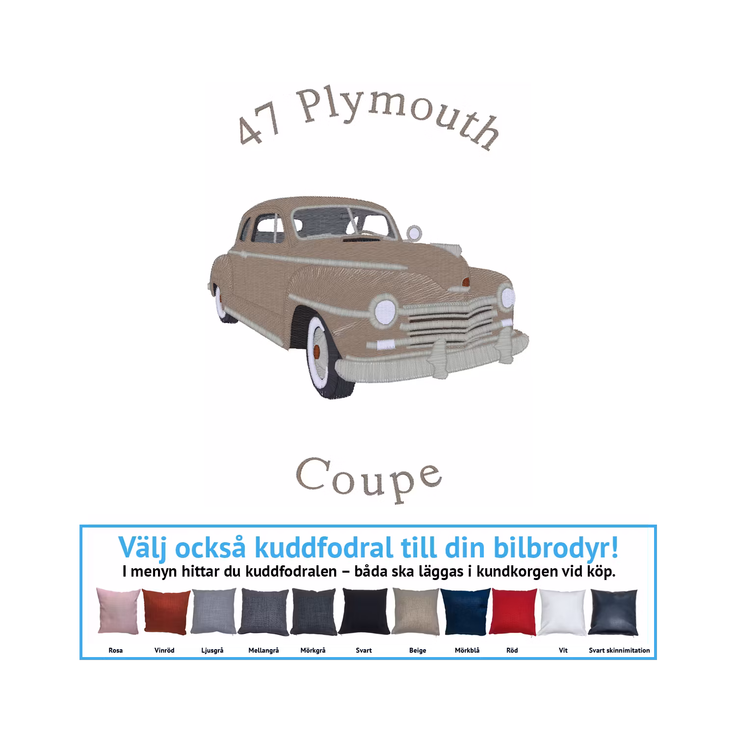 Plymouth coupe, 1947