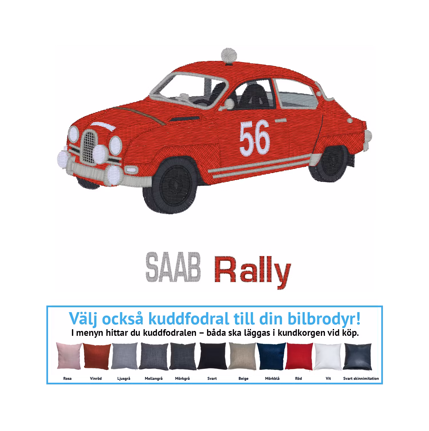 Saab 96 Rally trubbnos