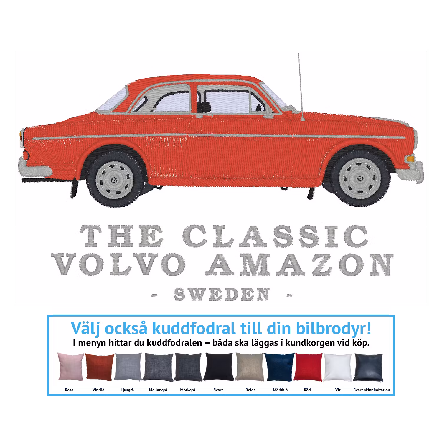 "The Classic Volvo Amazon – Sweden –"